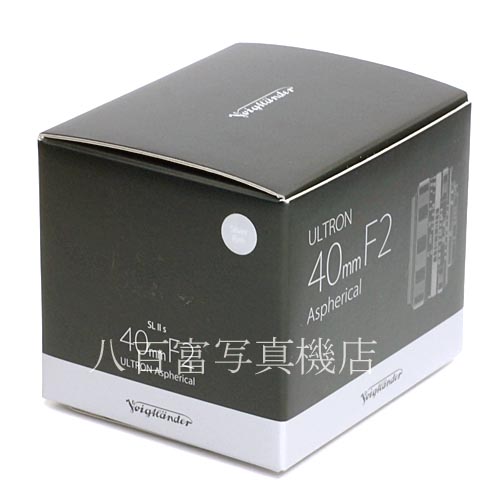 【中古】 フォクトレンダー ULTRON 40mm F2 SLII S シルバーリム ニコンAi-S用 Voigtlander ウルトロン 中古レンズ 36133