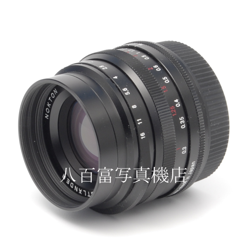 【中古】フォクトレンダー ノクトン 35mm F1.2 ブラック フジXマウント  Voigtlander NOKTON 中古交換レンズ 61999