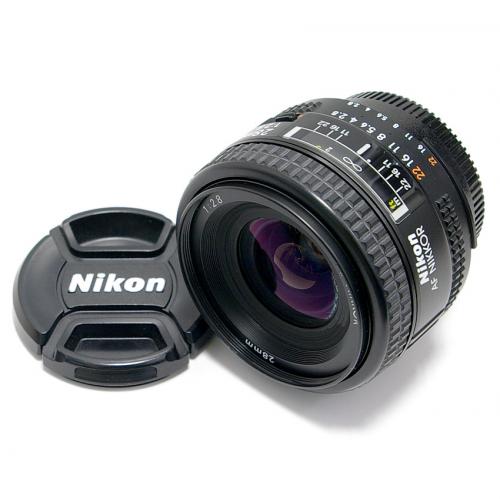 中古 ニコン AF Nikkor 28mm F2.8S New Nikon / ニッコール