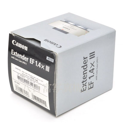 【中古】 キヤノン エクステンダー EF 1.4X III Canon EXTENDER EF 中古交換レンズ 46722