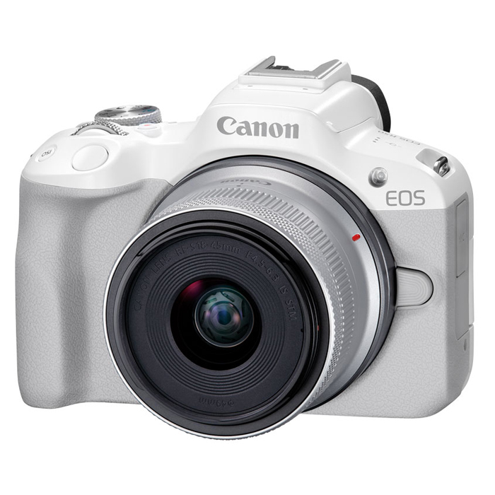 キヤノン EOS R50 RF-S 18-45 IS STM レンズキット Canon / ホワイト