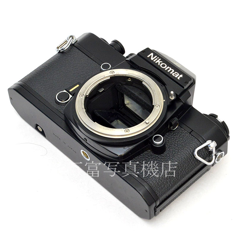 【完動品】Nikon Nikomat EL Black 一眼レフカメラ ボディ Rare Nikon Nikomat Nikkormat EL Camera w/ NAI follower +
