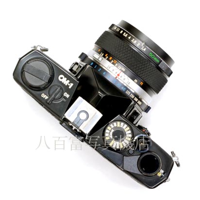 【中古】 オリンパス OM-1 MD ブラック 50mm F1.4 セット OLYMPUS 中古フイルムカメラ 41963