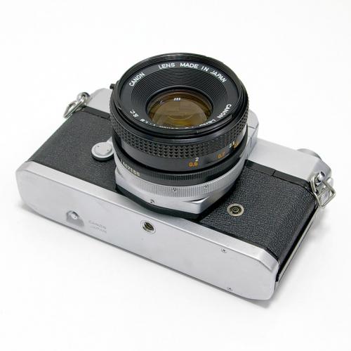 中古 キャノン TX シルバー FD 50mm F1.8 セット Canon