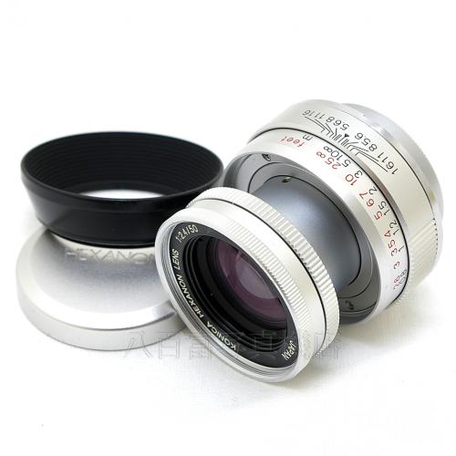 中古 コニカ HEXANON 50mm F2.4 ライカLマウント Konica 【中古レンズ】 08840