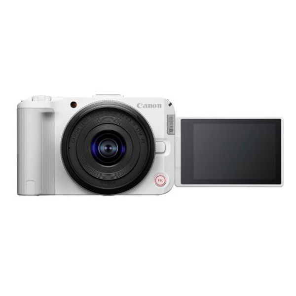 《新製品予約》 キヤノン EOS R50 V /  RF-S14-30 IS STM PZ レンズキット / ホワイト / Canon