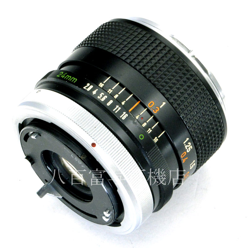 【中古】 キヤノン FD 24mm F2.8 (銀枠) Canon 中古交換レンズ 58699