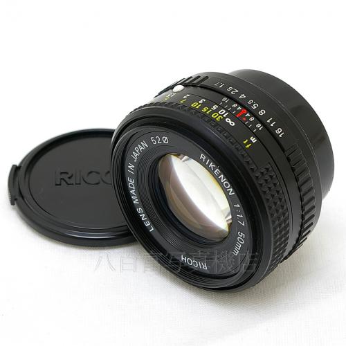 中古 リコー RIKENON 50mm F1.7 ペンタックスKマウント RICOH 【中古