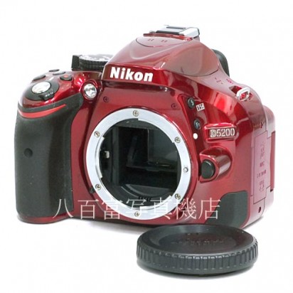 【中古】 ニコン D5200 レッド ボディ Nikon 中古カメラ 36323