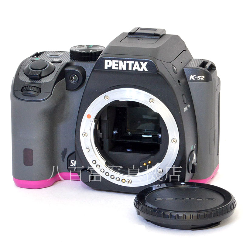 【中古】 ペンタックス K-S2 ボディ ブラックXピンク PENTAX 中古デジタルカメラ 50981｜カメラのことなら八百富写真機店