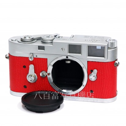 【中古】 ライカ M2 クローム　赤貼り革 ボディ Leica 中古カメラ 30772