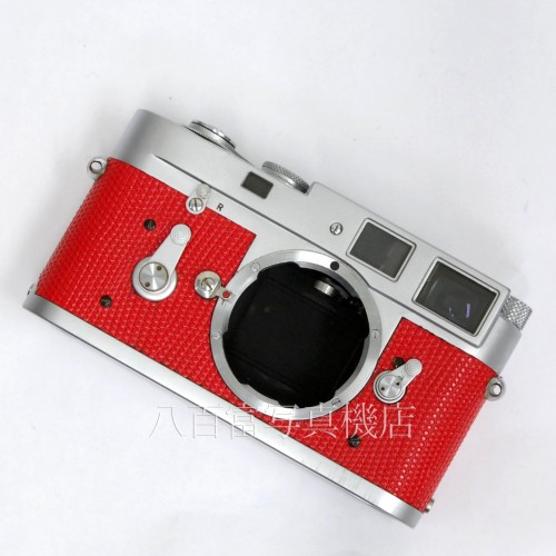 【中古】 ライカ M2 クローム　赤貼り革 ボディ Leica 中古カメラ 30772