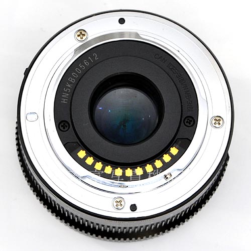 【中古】  パナソニック LEICA DG SUMMILUX 15mm F1.7 ASPH ブラック マイクロフォーサーズ用 Panasonic ズミルックス  中古レンズ 36262