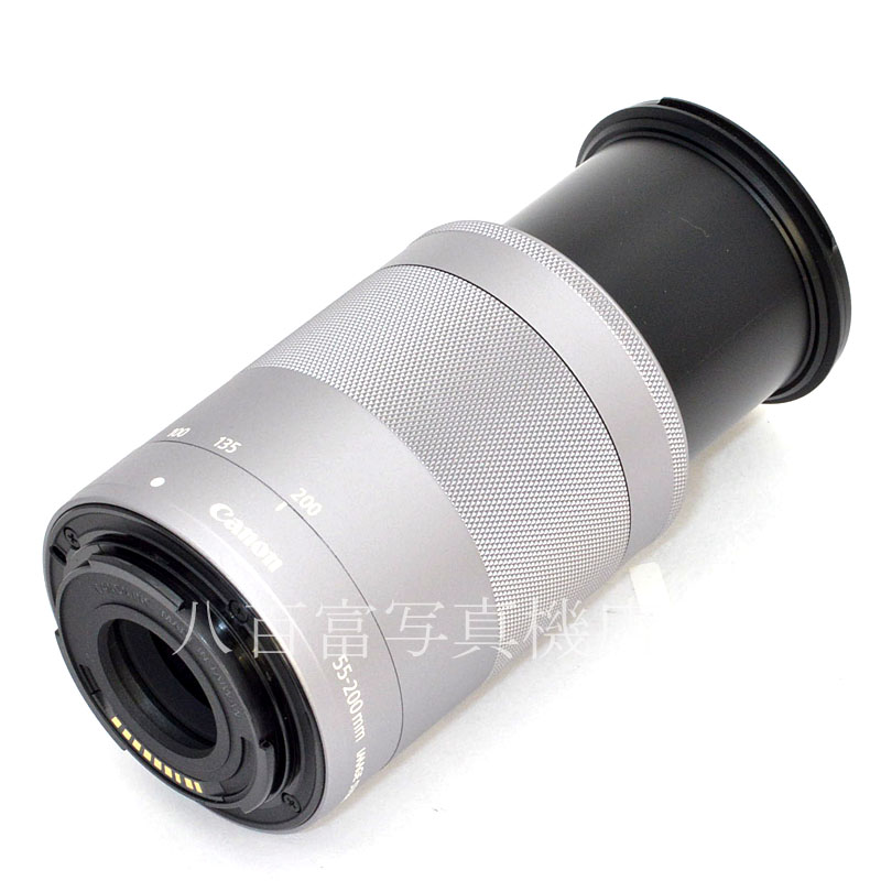 中古】 キヤノン EF-M 55-200mm F4.5-6.3 IS STM シルバー Canon