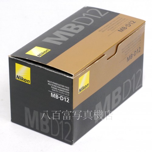 【中古】  ニコン MB-D12 マルチパワーバッテリーパック  Nikon 中古アクセサリー 30621