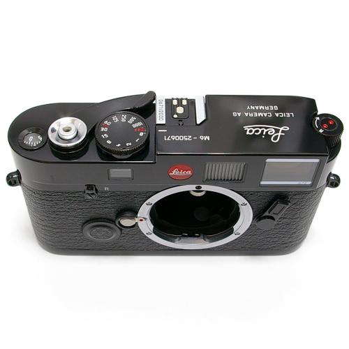 中古 ライカ M6 TTL 0.72 ミレニアム ブラックペイント ボディ LEICA 【中古カメラ】