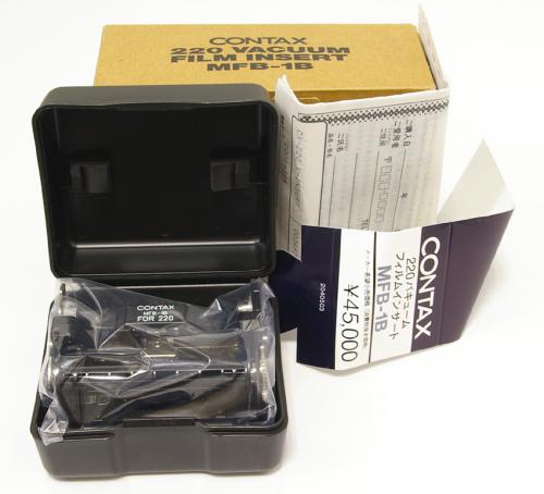 【未使用品】 CONTAX/コンタックス 645 220バキュームインサート MFB-1B