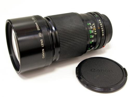 中古 Canon/キヤノン New FD 200mm F2.8