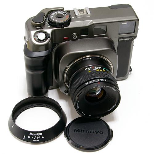 中古 マミヤ 7 80mm F4 セット Mamiya 【中古カメラ】