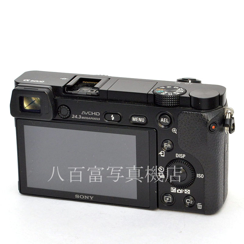 〓中古良品〓動作OK！〓SONY ソニー α6000 ダブルズームレンズキット ILCE-6000Y 付属品　#5264 中古 ソニー α6000 ブラックボディ 程度:AB-（良品マイナス）