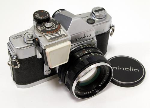 中古 MINOLTA/ミノルタ SR-1 LV メーター付