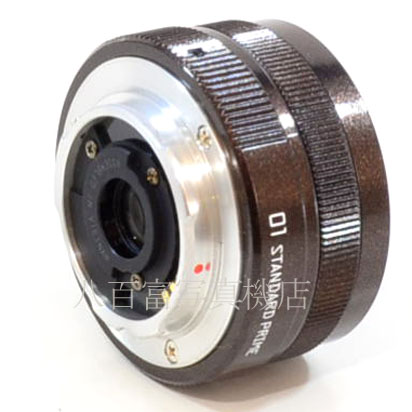 【中古】  ペンタックスSMC PENTAX 01 STANDARD PRIME 8.5mm F1.9 メタルブラウン Q用 中古交換レンズ 42016