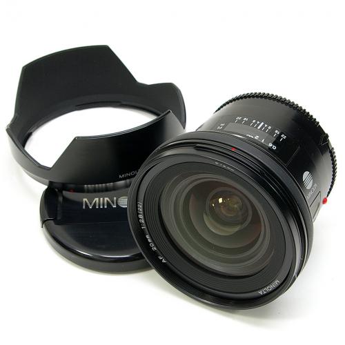 中古 ミノルタ AF 20mm F2.8 New αシリーズ MINOLTA 【中古レンズ】 02568｜カメラのことなら八百富写真機店