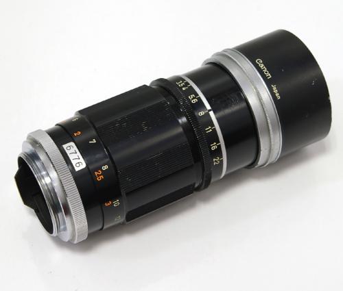 中古 Canon/キヤノン 135mm F3.5 ライカLマウント互換