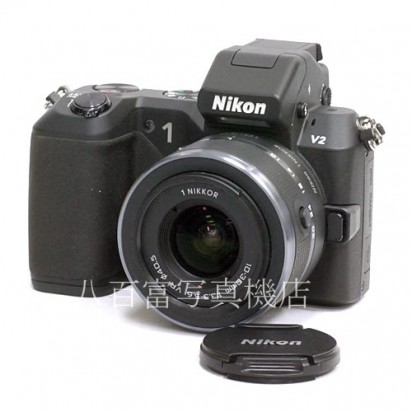 【中古】  ニコン Nikon1 V2 10-30mm セット ブラック Nikon 中古カメラ 36293