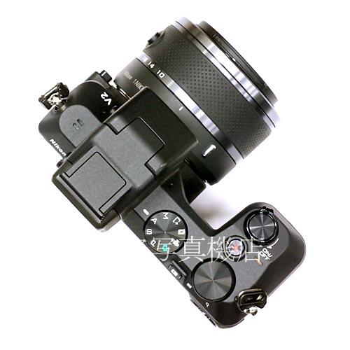 【中古】  ニコン Nikon1 V2 10-30mm セット ブラック Nikon 中古カメラ 36293