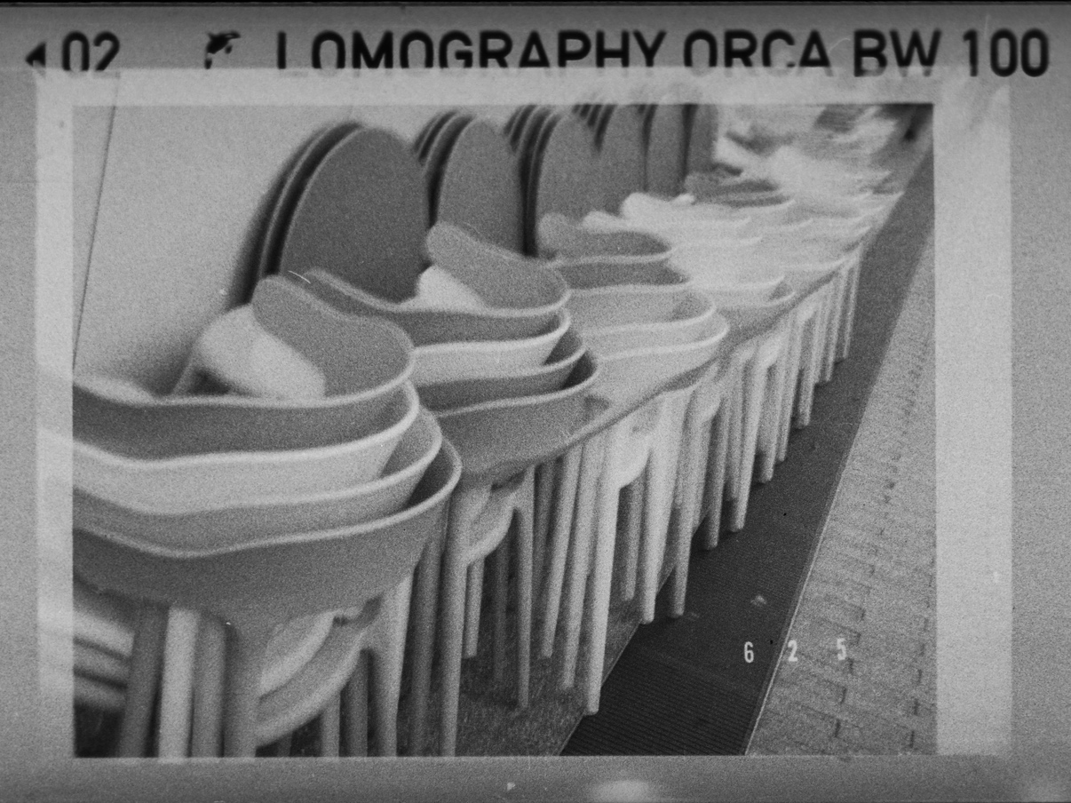 110 ポケット白黒ネガフィルム 現像 + データ化 フルフレーム (パーフォレーション込み)