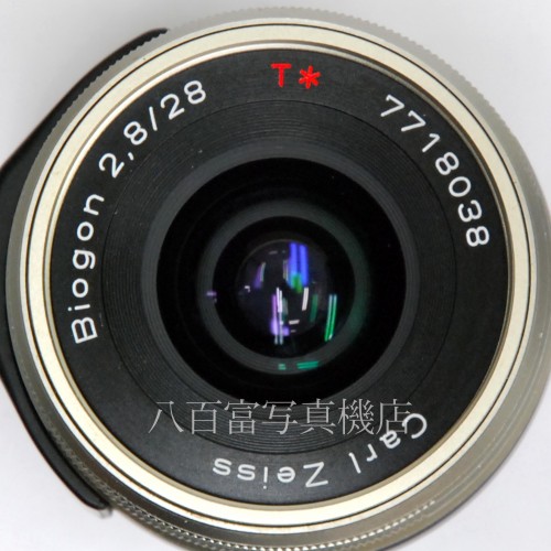 【中古】 コンタックス Biogon T* 28mm F2.8 Gシリーズ用 CONTAX ビオゴン 中古レンズ 30853