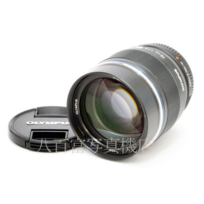 【中古】 オリンパス M.ZUIKO DIGITAL ED 75mm F1.8 ブラック OLYMPUS　中古交換レンズ  46816