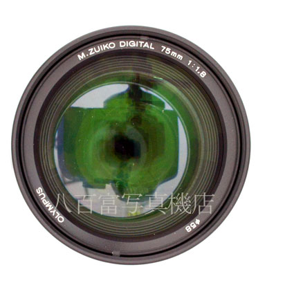 【中古】 オリンパス M.ZUIKO DIGITAL ED 75mm F1.8 ブラック OLYMPUS　中古交換レンズ  46816