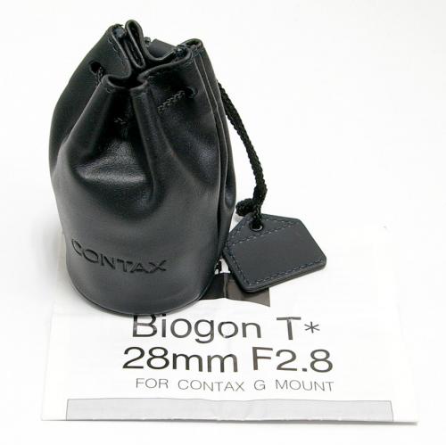 中古 コンタックス Biogon T* 28mm F2.8 Gシリーズ用 CONTAX
