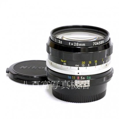 【中古】 ニコン Auto Nikkor 28mm F3.5 Nikon / オートニッコール 中古レンズ 36338