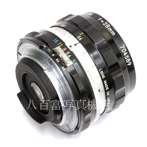 【中古】 ニコン Auto Nikkor 28mm F3.5 Nikon / オートニッコール 中古レンズ 36338