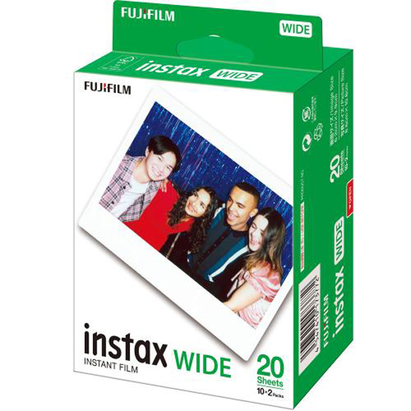 富士フイルム インスタントカラーフィルム instax WIDE [10枚入り 2パック]  FUJICOLOR