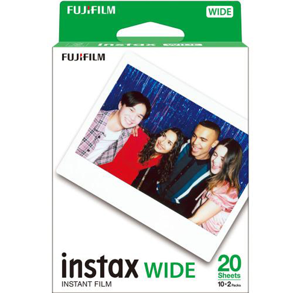 富士フイルム インスタントカラーフィルム instax WIDE [10枚入り 2パック]  FUJICOLOR