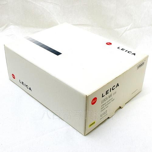 中古 ライカ M6 0.85 ブラック ボディ LEICA 【中古カメラ】 09006