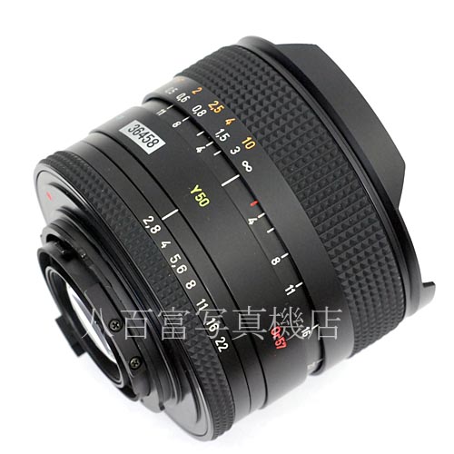 【中古】  カールツァイス F-ディスタゴン T* 16mm F2.8 AE ジャーマニー コンタックス/ヤシカ用 　CarlZeiss F-Distagon 中古レンズ  36458