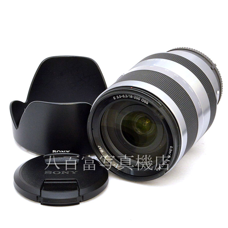 【中古】 ソニー E 18-200mm F3.5-6.3 OSS シルバー SEL18200 Eマウント SONY 中古交換レンズ 51033