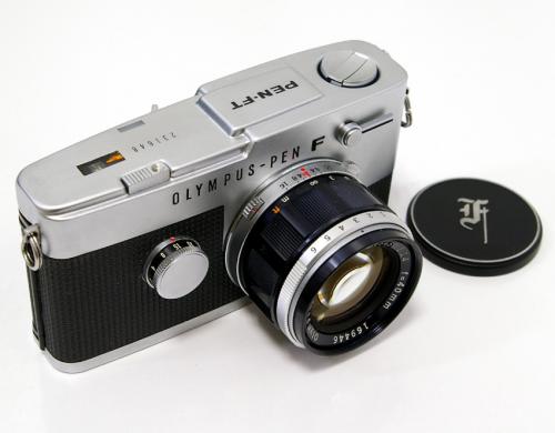 中古 OLYMPUS/オリンパス PEN-FT 40mm F1.4 レンズ/元箱/ケースセット (ペンFT)