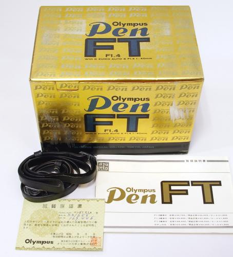 OLYMPUS オリンパス PEN-FT & 40mm F1.4 レンズセット 販売済み 中古 OLYMPUS/オリンパス PEN-FT 40mm F1.4 レンズ/元箱