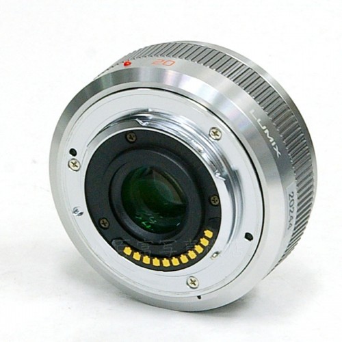 【中古】 パナソニック LUMIX G 20mm F1.7 II ASPH シルバー Panasonic H-H020A-S 中古レンズ 20244