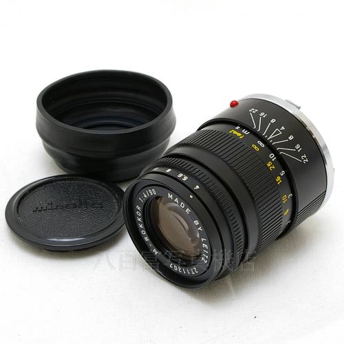 中古 ミノルタ M ROKKOR 90mm F4 ライカMマウント minolta 【中古レンズ】 08949