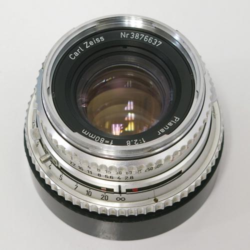 中古 CarlZeiss プラナー 80mm F2.8 ハッセル用 カールツァイス