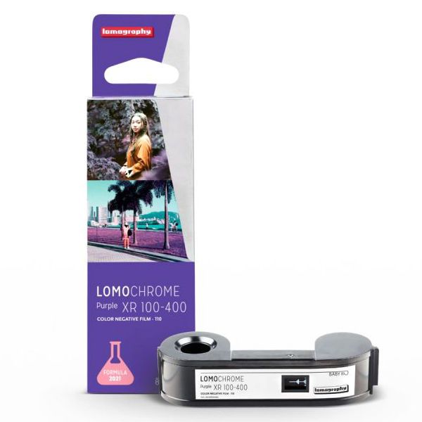 ロモグラフィー LOMOCHROME Purple 110 ISO 100–400 110-24EX Lomography
