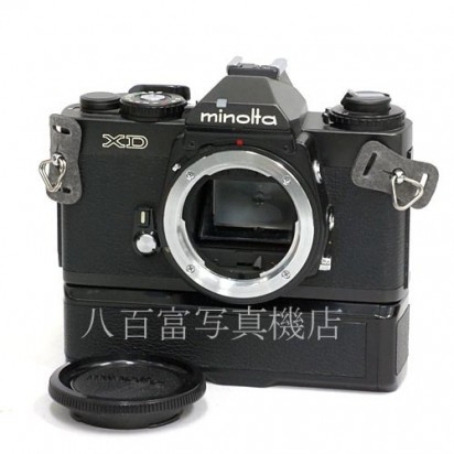 【中古】   ミノルタ XD ブラック 後期モデル ワインダーDセット minolta 中古カメラ 36459