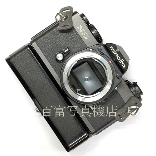 【中古】   ミノルタ XD ブラック 後期モデル ワインダーDセット minolta 中古カメラ 36459